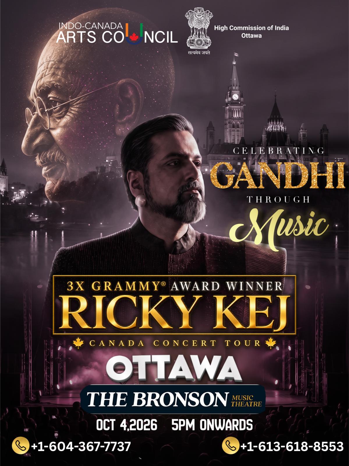 Ricky Kej, Ottawa