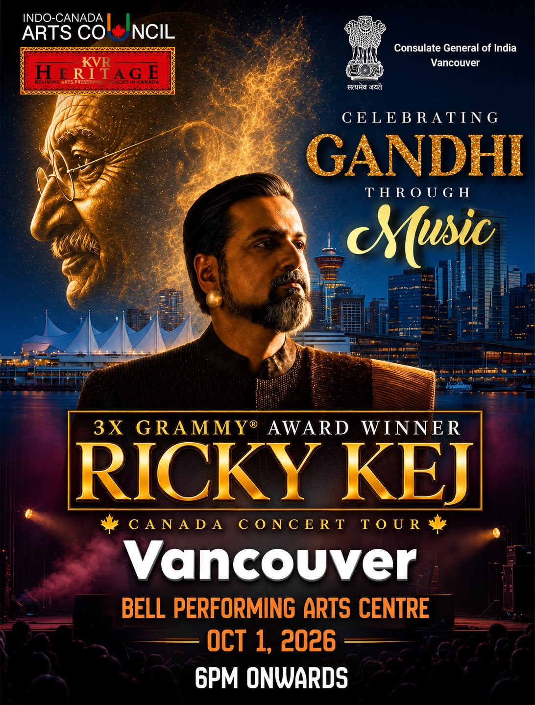 Ricky Kej, Vancouver